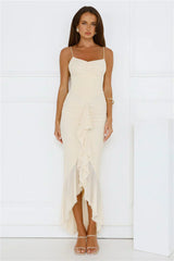 Shimmer In The Dark Mesh Maxi Dress