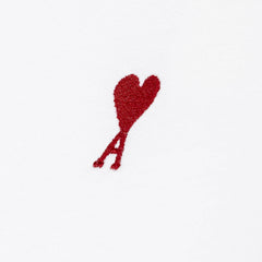 AMI Paris	Red Ami De Coeur Long Sleeve T-Shirt