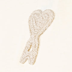 AMI Paris	Ami De Coeur Knitted Patch T-Shirt