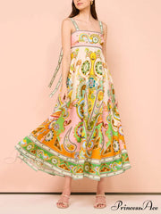 Camisole Unique Holiday Charming Print Madi Dress