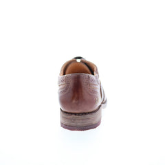 Bed Stu Lita F321102 Womens Brown Leather Oxfords & Lace Ups Casual Shoes